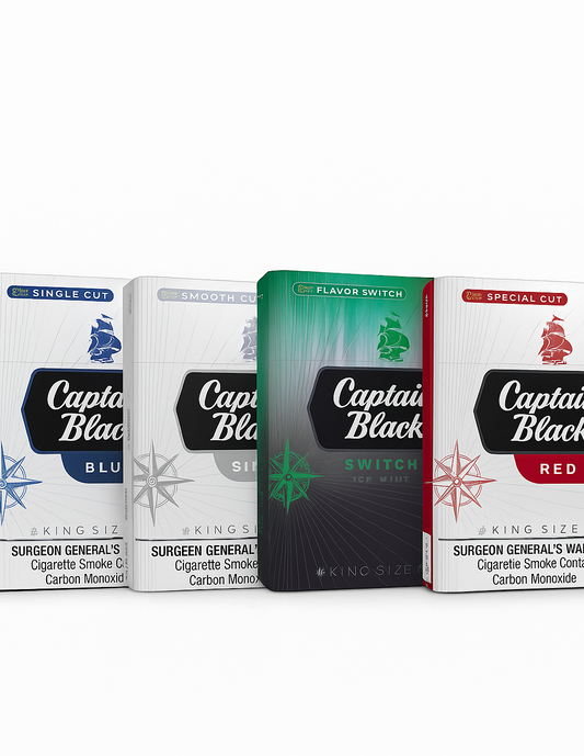 Captain black king size كابتن بلاك بوكس