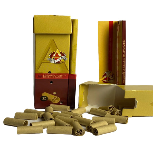 A plus brown king size + Tips ايه بلس بني طويل تبات