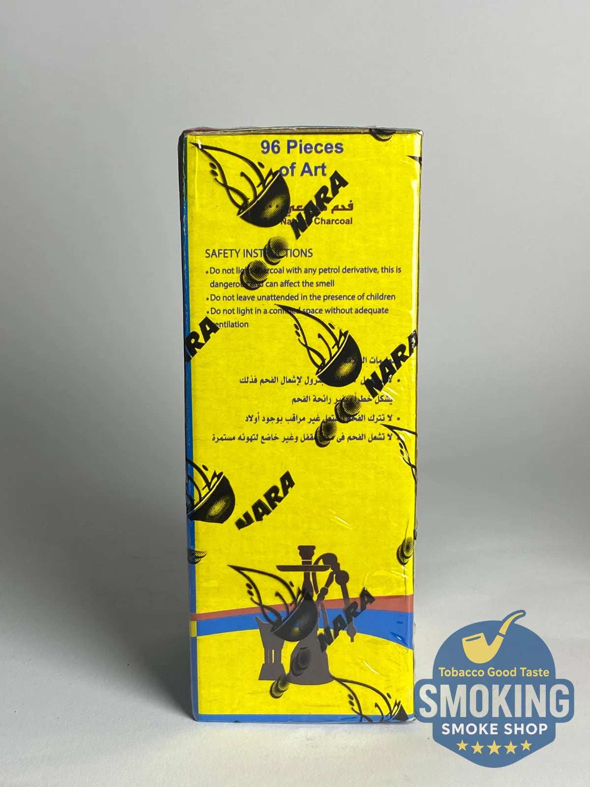 Coco Nara Shisha charcoal فحم كوكو ناره مكعبات