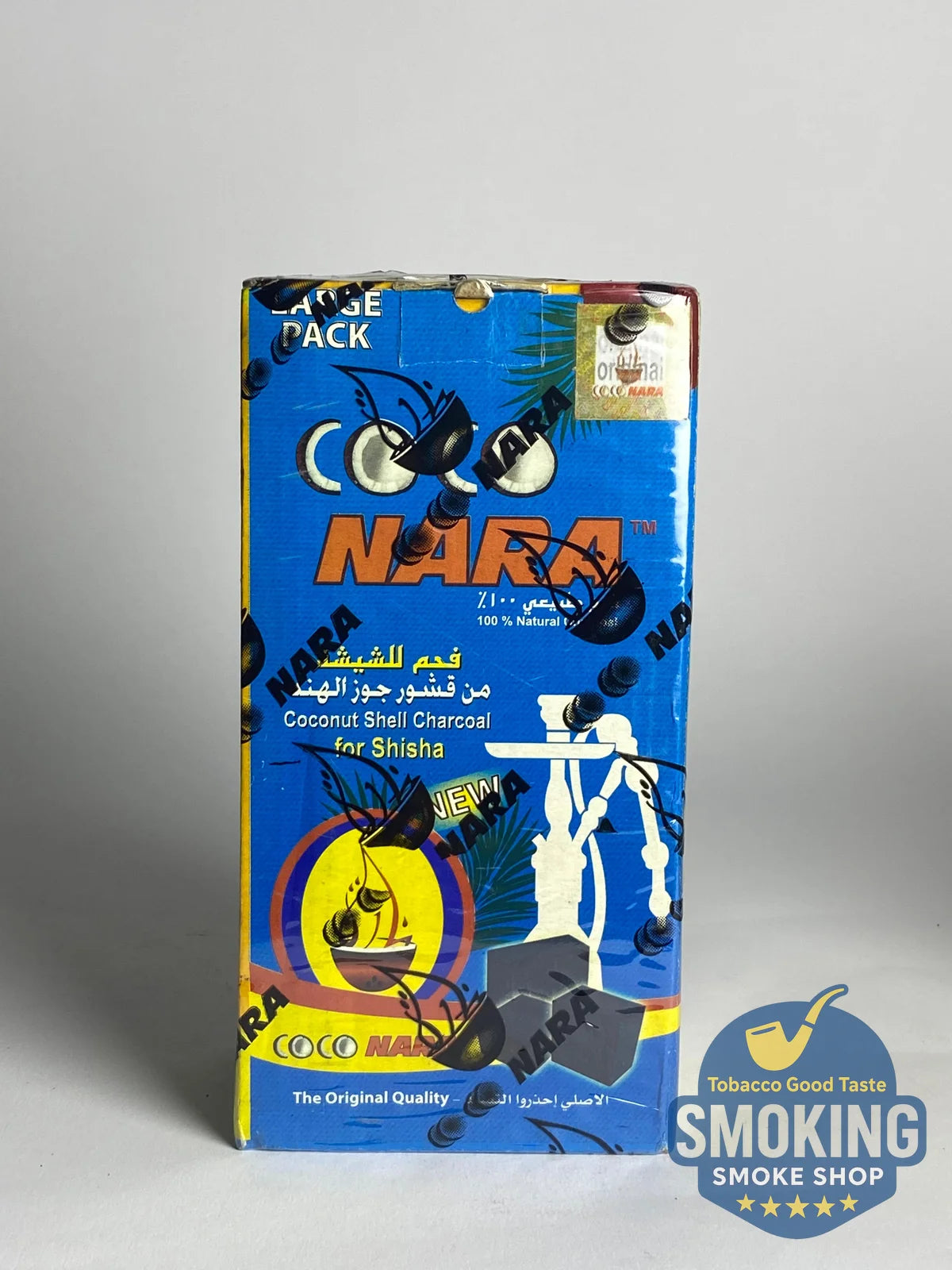 Coco Nara Shisha charcoal فحم كوكو ناره مكعبات