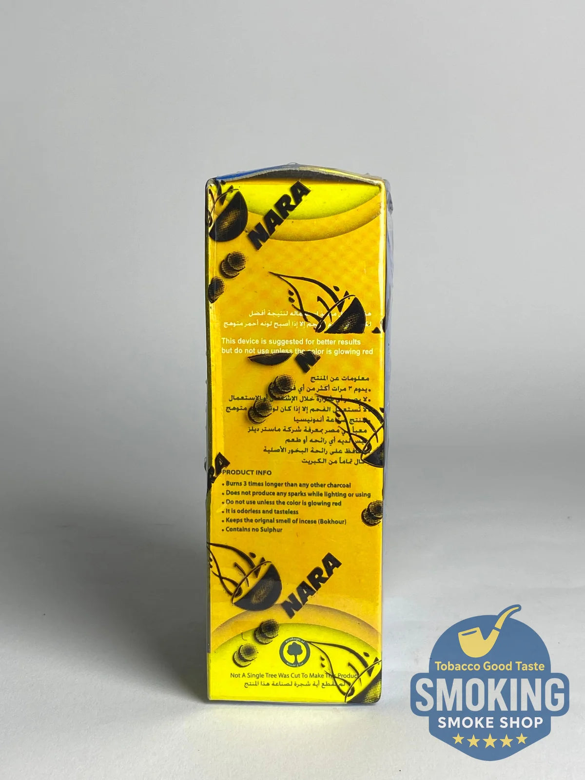 Coco Nara Shisha charcoal فحم كوكو ناره مكعبات