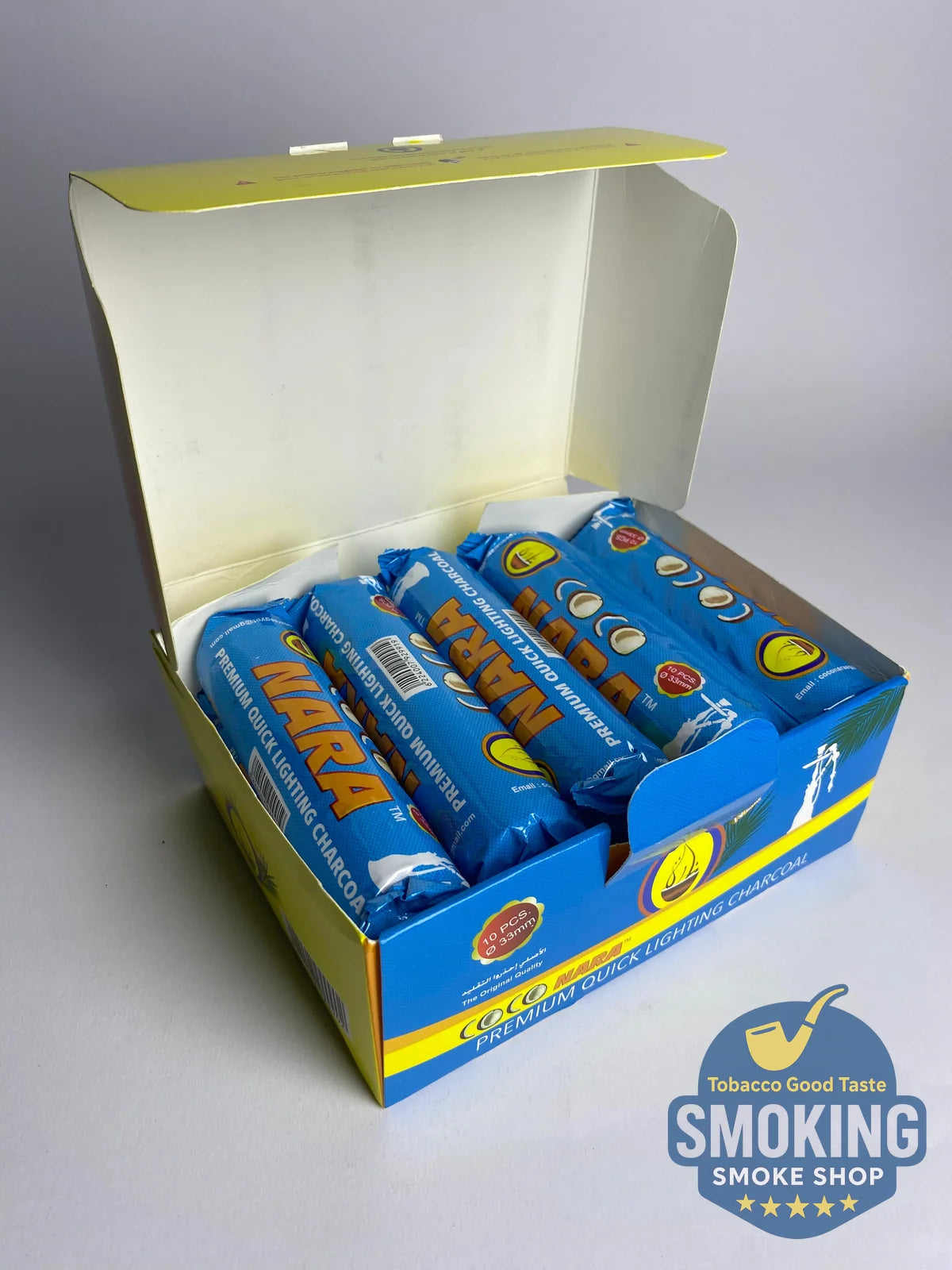 Coco Nara Shisha Quick Light Discs فحم كوكو نارة اقراص سريع الاشتعال