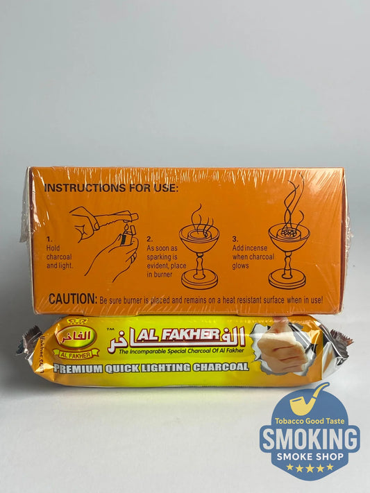 Al Fakher Shisha Quick Light Discs فحم الفاخر اقراص سريعة الاشتعال