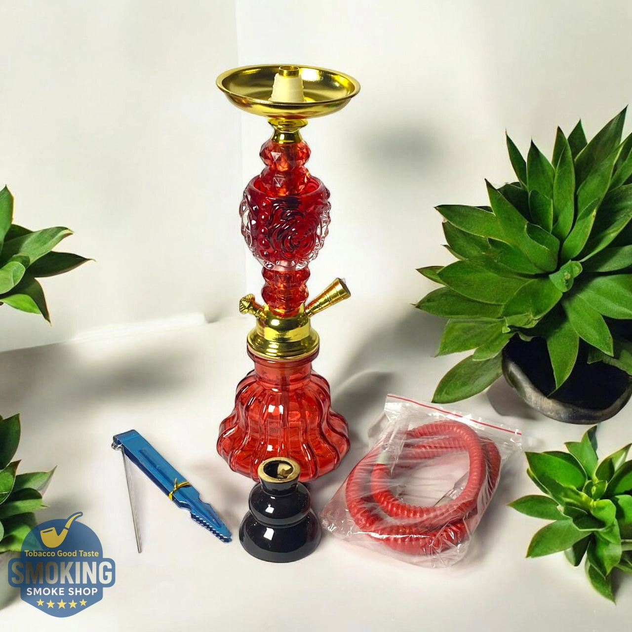 Malek Elzaman Mini Colored Fatota 32 CM shisha - ملك الزمان شيشة فطوطة الوان 32 سم