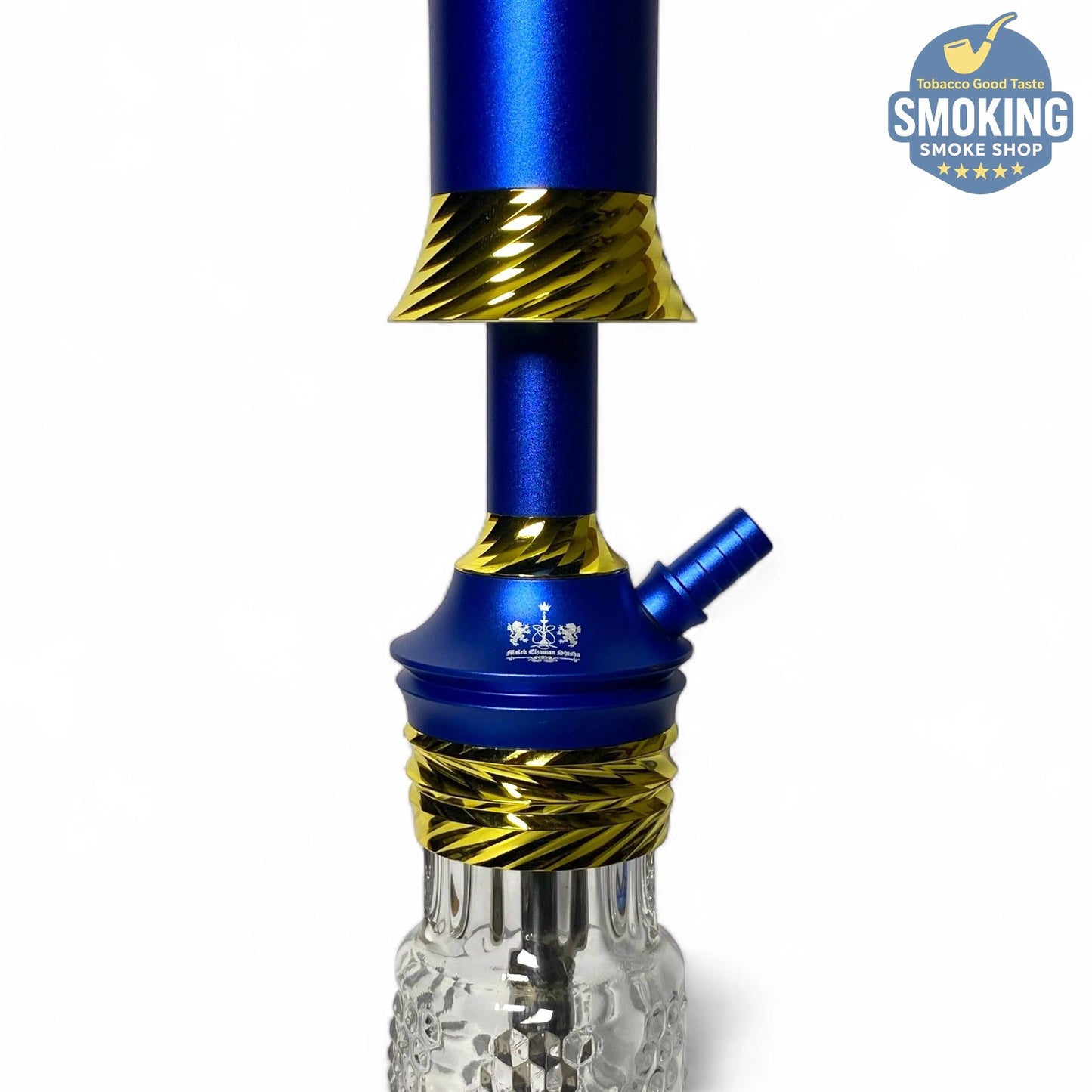 Malek Elzaman Goldish 65 CM Shisha ملك الزمان شيشة الاصدار الذهبي 65 سم