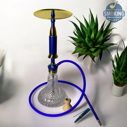 Malek Elzaman Goldish 65 CM Shisha ملك الزمان شيشة الاصدار الذهبي 65 سم