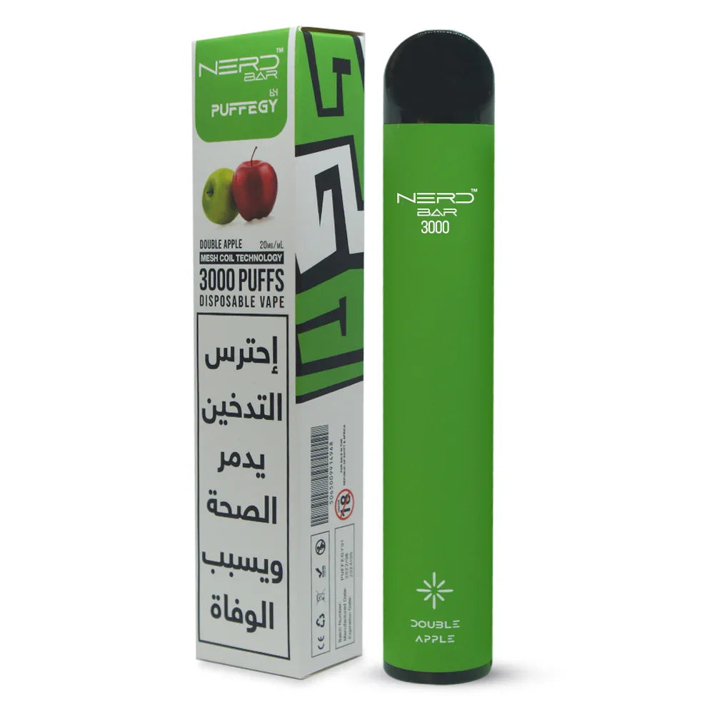 Nerd Bar 3000 Disposable Puffs بود نيرد 3 الاف سحبة