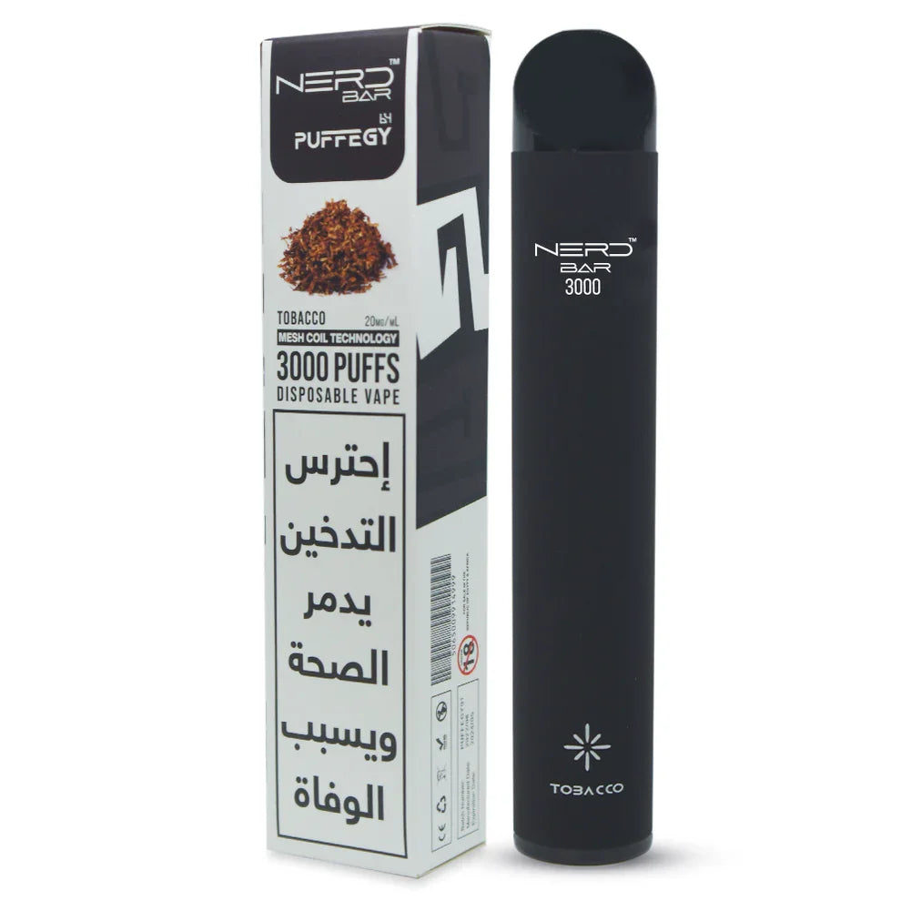 Nerd Bar 3000 Disposable Puffs بود نيرد 3 الاف سحبة