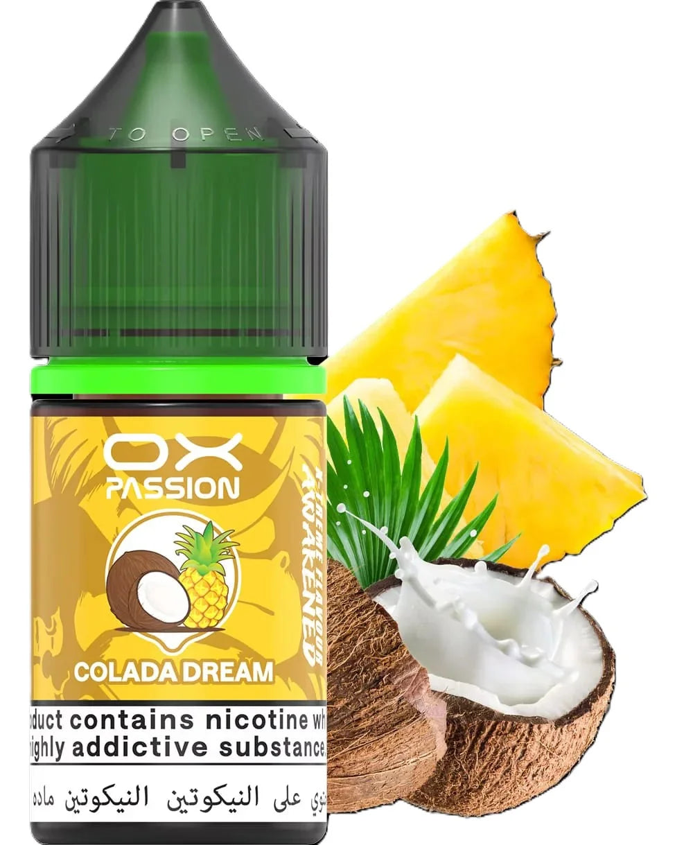 Ox Passion E-Liquid Salt 30-50 Nic اوكسافا ليكويد سالت 30-50 نيكوتين
