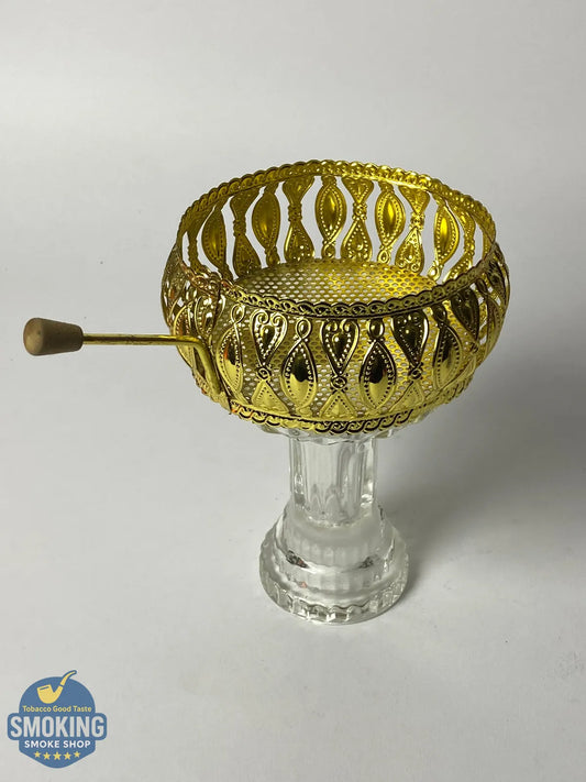 Crystal Shisha Head - راس (حجر) شيشة كريستالي شفاف