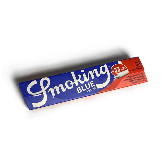 Smoking Blue King Size + Tips سموكنج ازرق تبات طويل