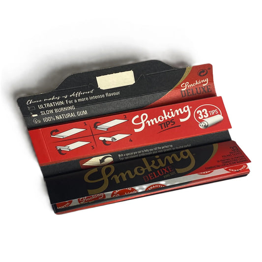 Smoking Deluxe King Size + Tips سموكنج اسود تبات طويل