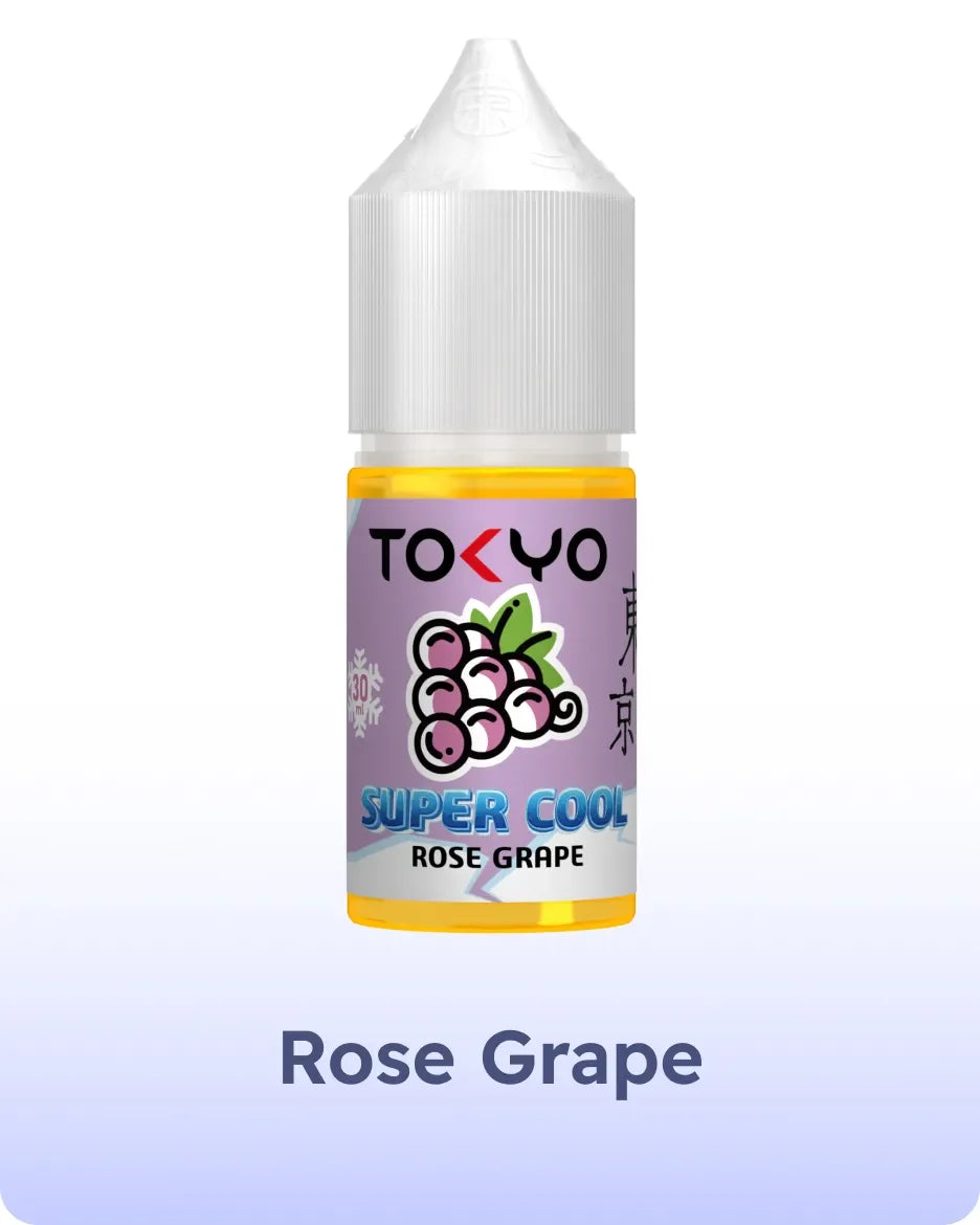 TOKYO Super Cool Salt Liquid 35-50 Nic طوكيو سوبر كول سالت ليكويد 35-50 نيكوتين