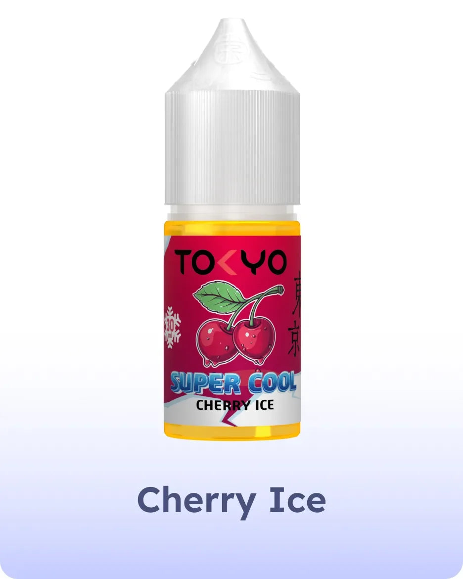 TOKYO Super Cool Salt Liquid 35-50 Nic طوكيو سوبر كول سالت ليكويد 35-50 نيكوتين