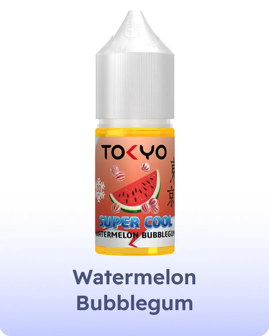 TOKYO Super Cool Salt Liquid 35-50 Nic طوكيو سوبر كول سالت ليكويد 35-50 نيكوتين