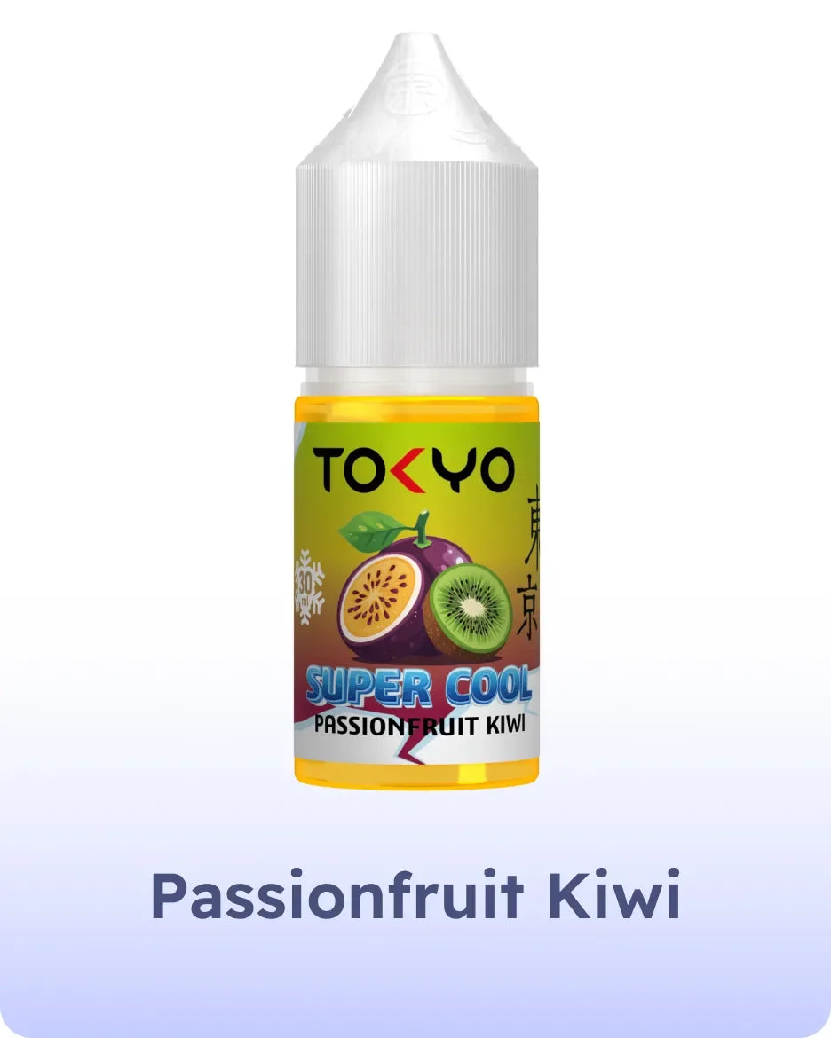 TOKYO Super Cool Salt Liquid 35-50 Nic طوكيو سوبر كول سالت ليكويد 35-50 نيكوتين