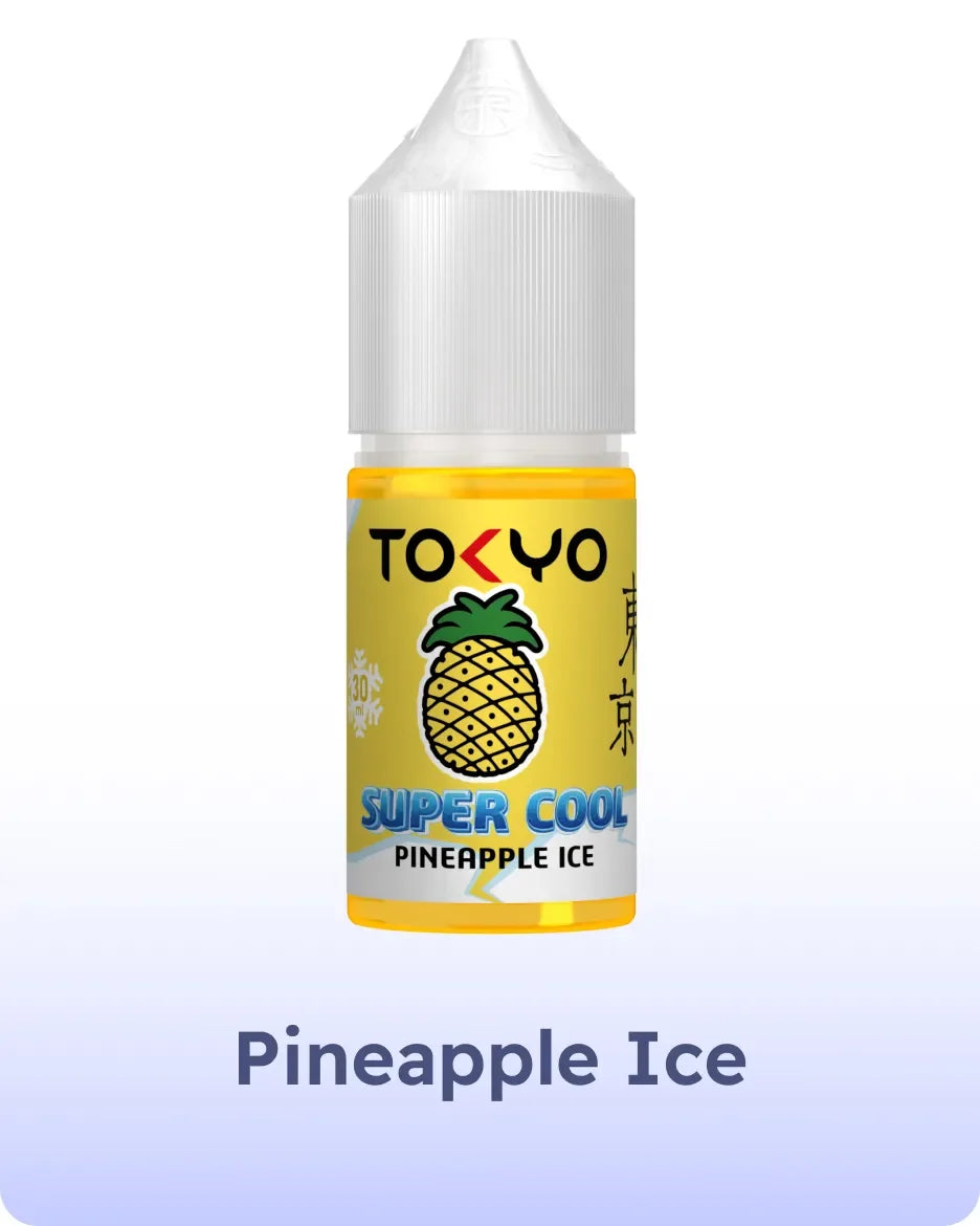 TOKYO Super Cool Salt Liquid 35-50 Nic طوكيو سوبر كول سالت ليكويد 35-50 نيكوتين