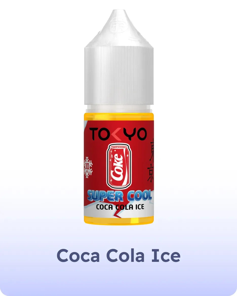 TOKYO Super Cool Salt Liquid 35-50 Nic طوكيو سوبر كول سالت ليكويد 35-50 نيكوتين