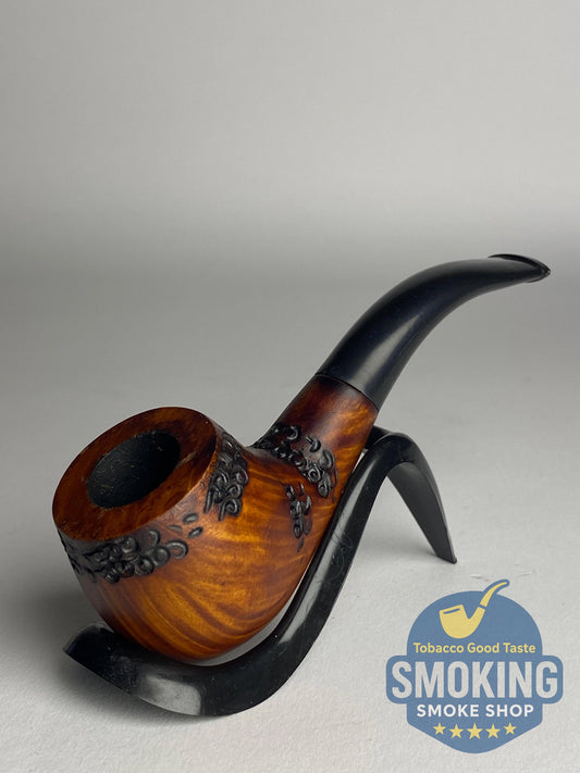 Turkish Wood Colored Pipe بايب تركي خشبي ملون