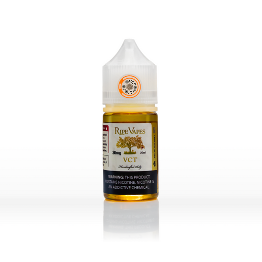 Ripe vapes Vct liquid salt 30ml 30-50 nic رايب فايب في سي تي ليكويد سالت 30 ملي 50-30 نيكوتين
