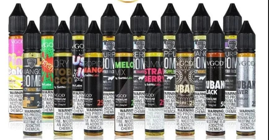 VGOD Liquid Salt 30ml 25-50 NiC في جود ليكويد سالت 25-50 نيكوتين
