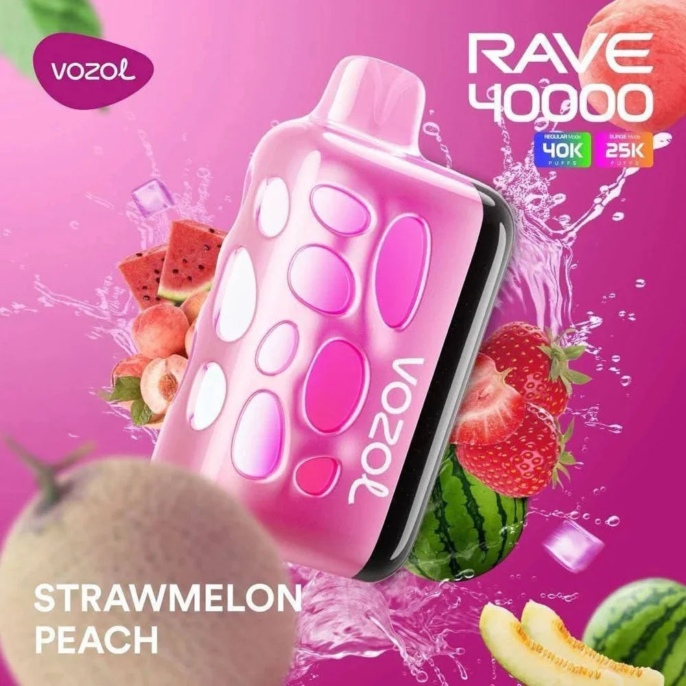VOZOL RAVE 40K Disposable Puffs بود فوزول ريف 40 الف سحبة