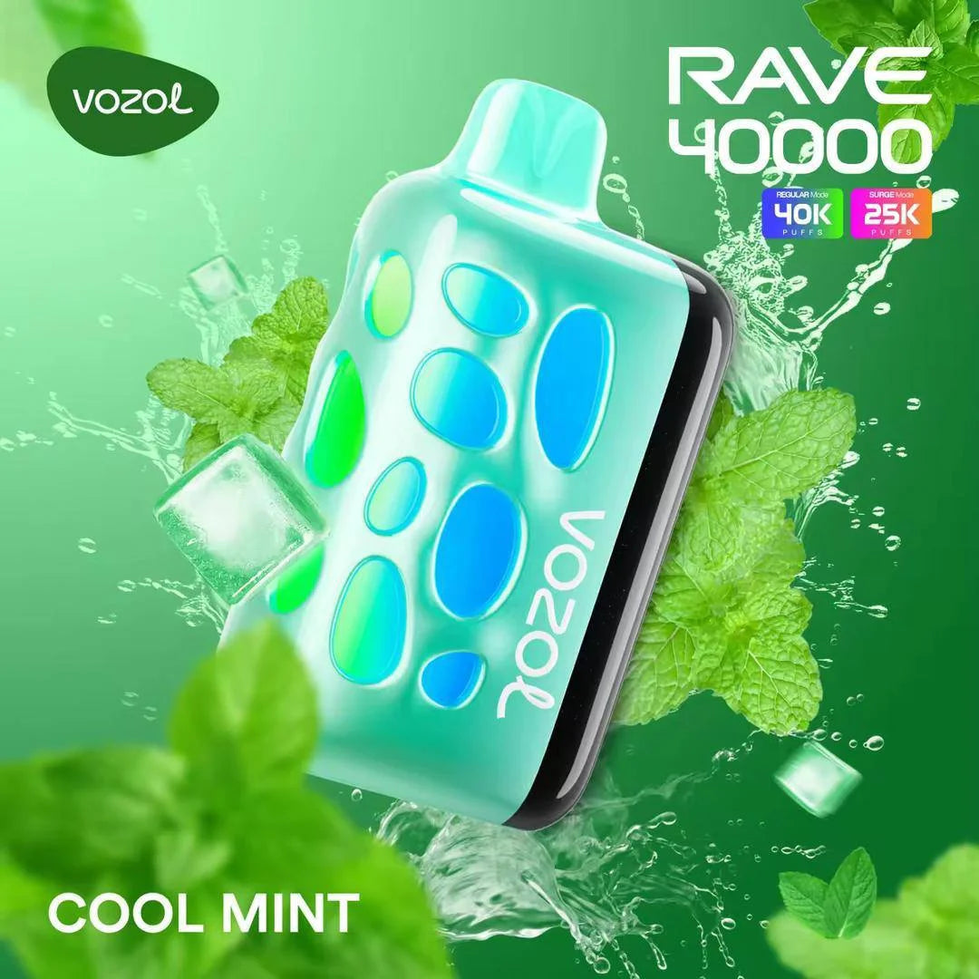 VOZOL RAVE 40K Disposable Puffs بود فوزول ريف 40 الف سحبة