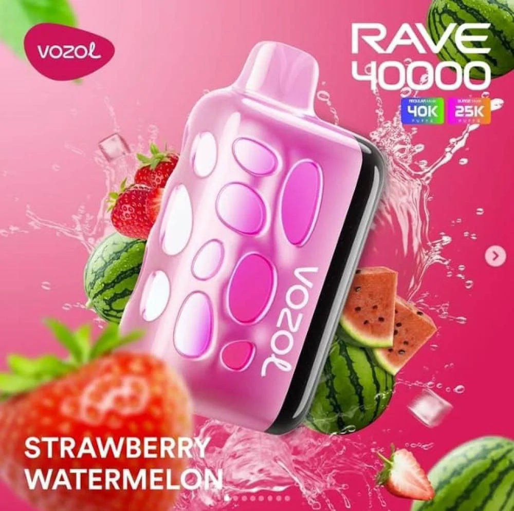 VOZOL RAVE 40K Disposable Puffs بود فوزول ريف 40 الف سحبة