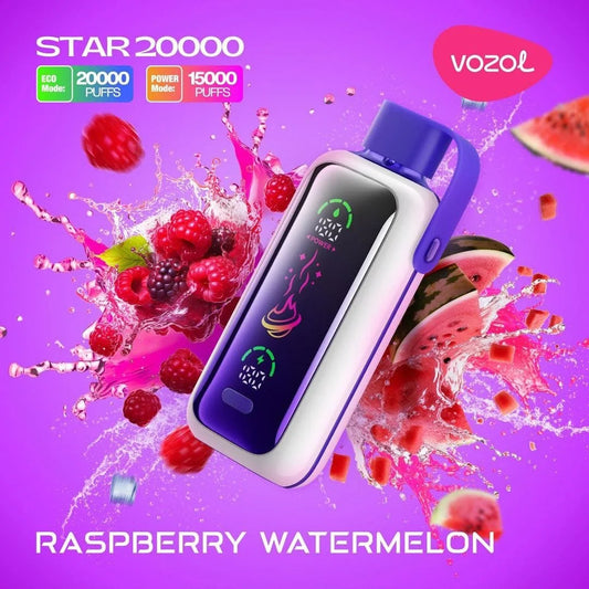 VOZOL STAR 20K Disposable Puffs بود فوزول ستار 20 الف سحبة