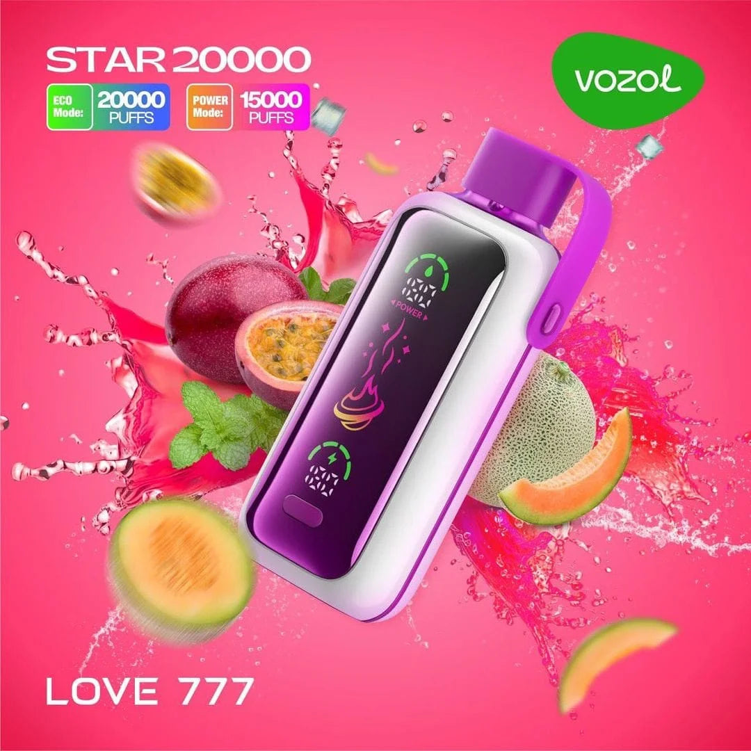 VOZOL STAR 20K Disposable Puffs بود فوزول ستار 20 الف سحبة