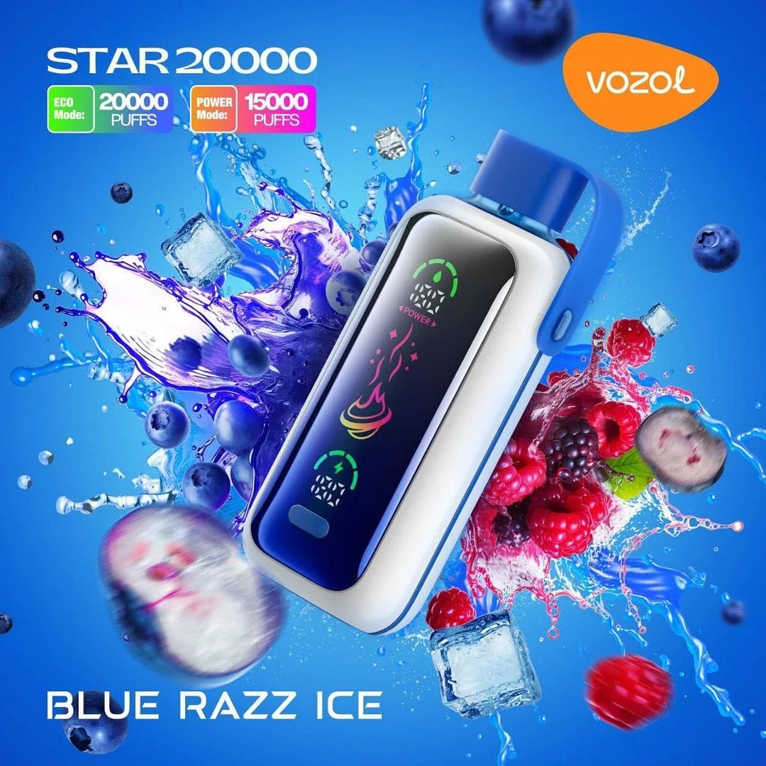 VOZOL STAR 20K Disposable Puffs بود فوزول ستار 20 الف سحبة