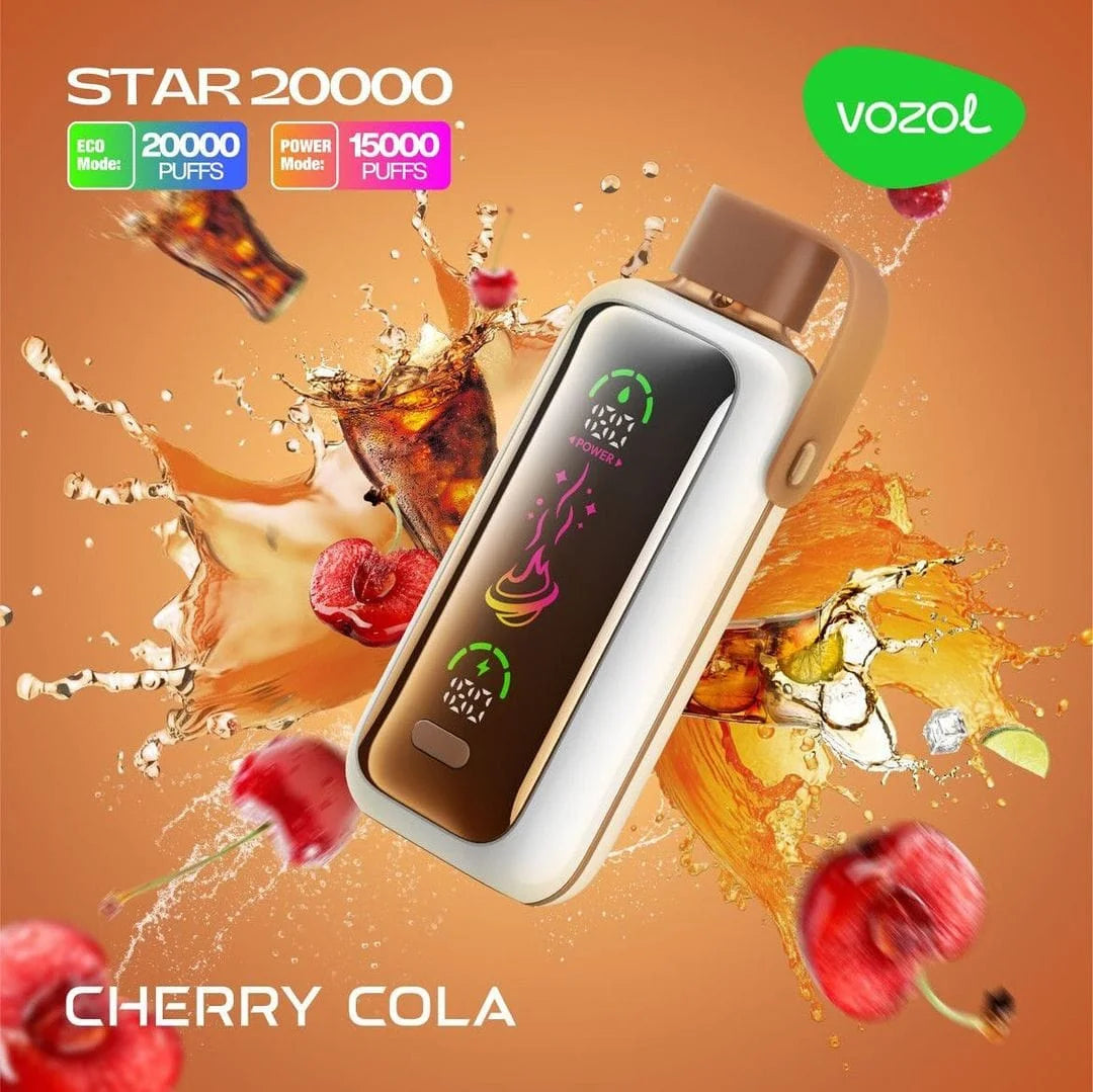 VOZOL STAR 20K Disposable Puffs بود فوزول ستار 20 الف سحبة