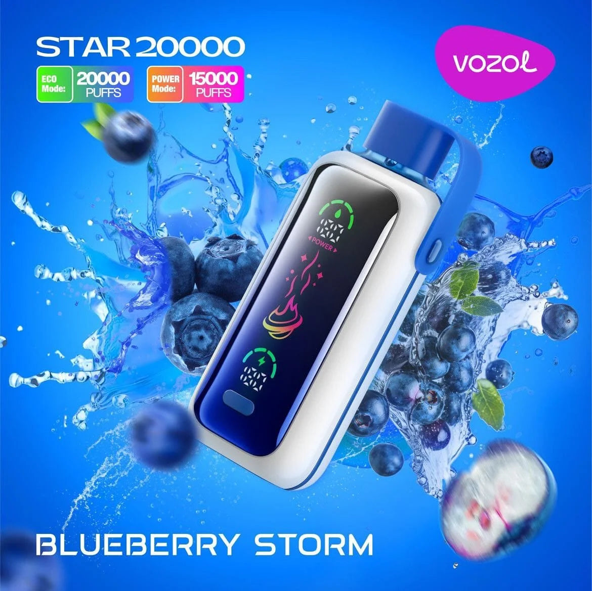 VOZOL STAR 20K Disposable Puffs بود فوزول ستار 20 الف سحبة