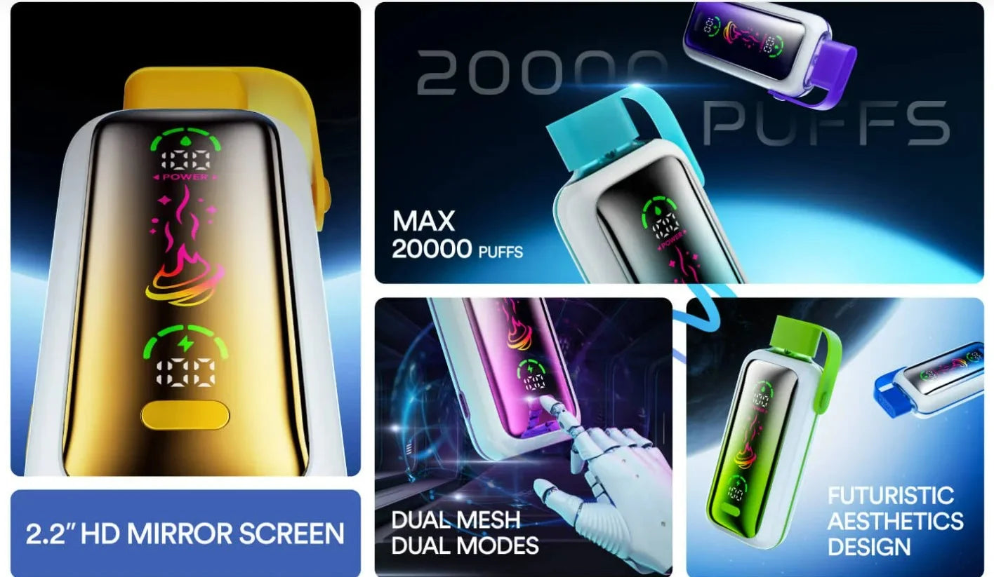 VOZOL STAR 20K Disposable Puffs بود فوزول ستار 20 الف سحبة