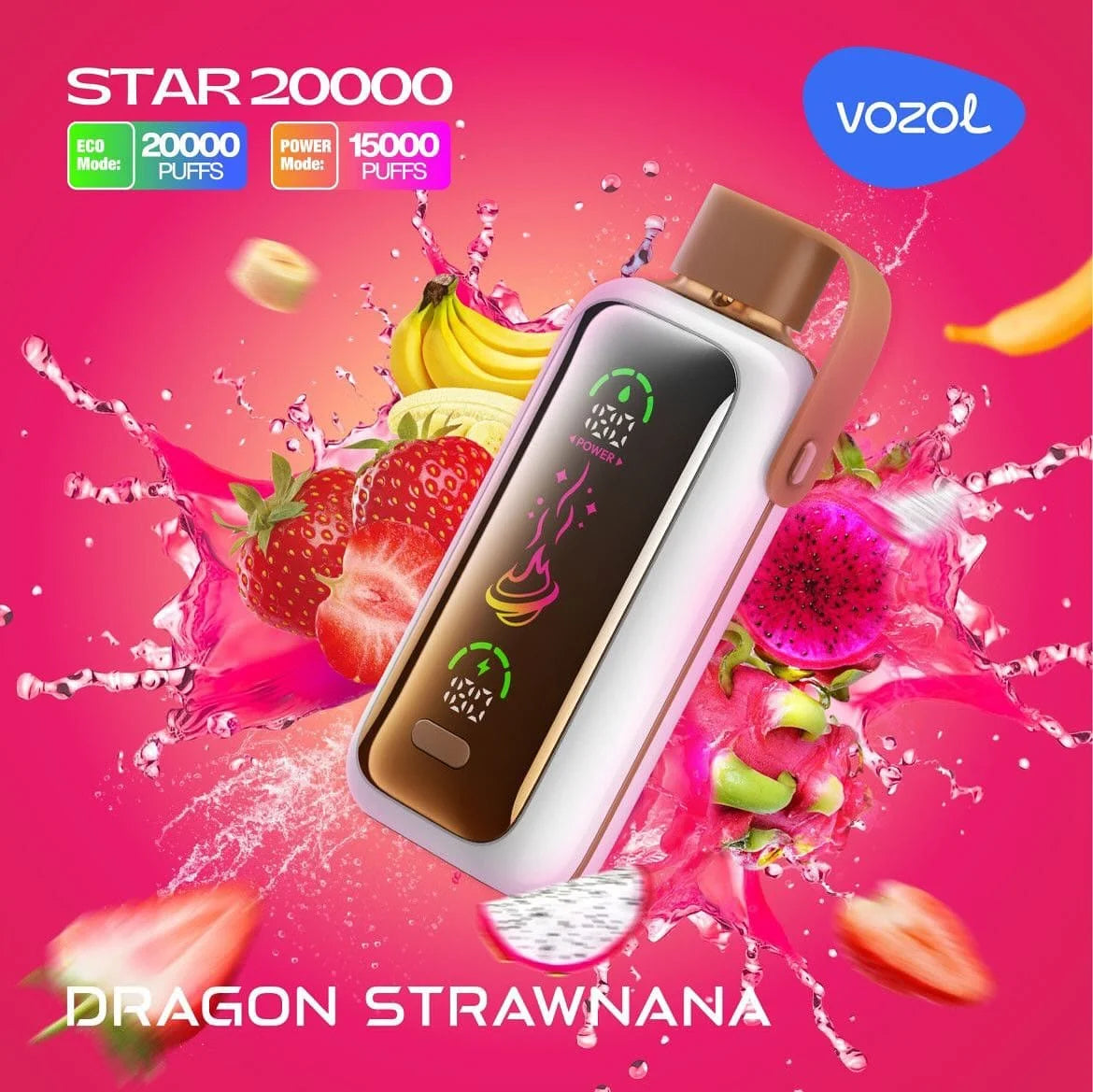 VOZOL STAR 20K Disposable Puffs بود فوزول ستار 20 الف سحبة