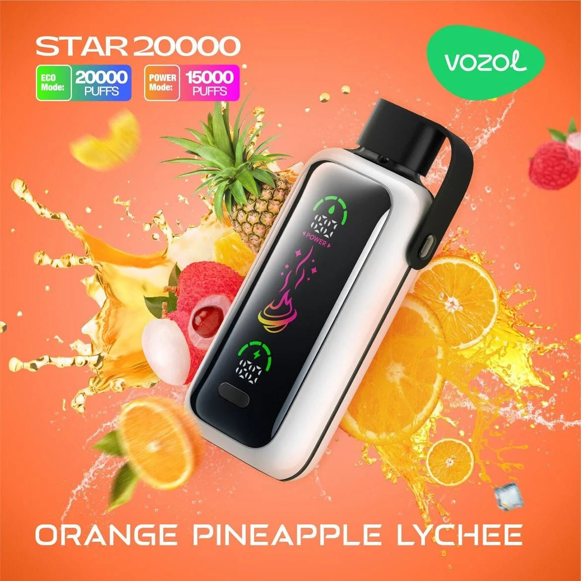 VOZOL STAR 20K Disposable Puffs بود فوزول ستار 20 الف سحبة