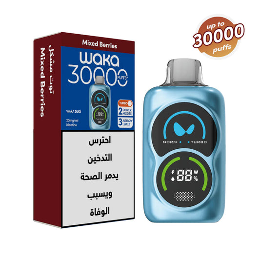 Waka Duo 30K puffs بود واكا 30 الف سحبة