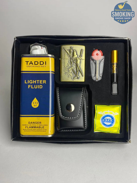 🔥 Smoking Set – طقم ولاعة زيبو فاخر