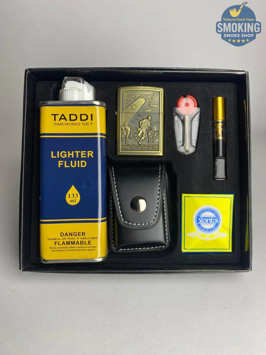 🔥 Smoking Set – طقم ولاعة زيبو فاخر