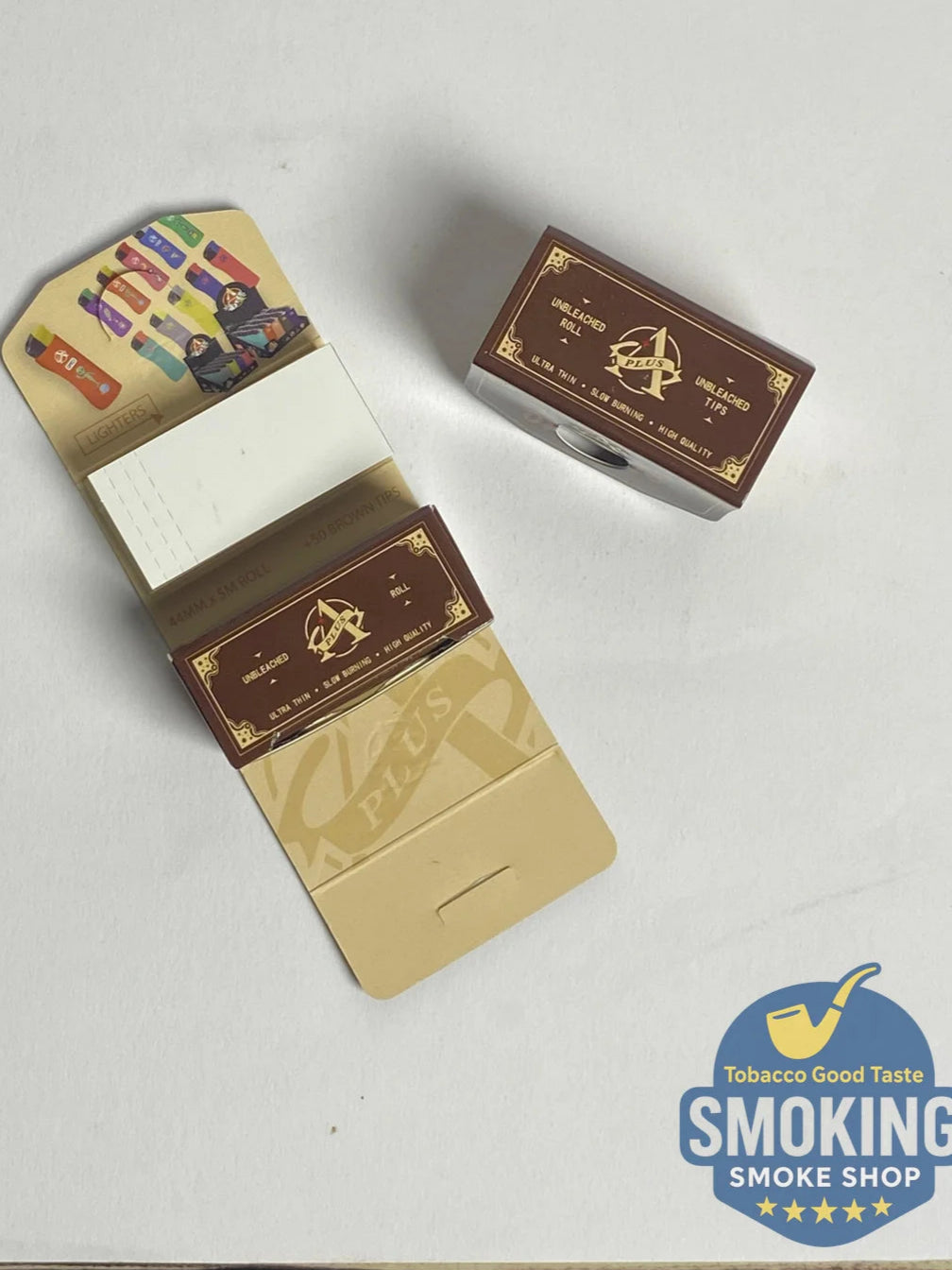 A plus 5M roll Brown Paper with Tips  ايه بلس رول 5 متر بفرة بني مع تبات