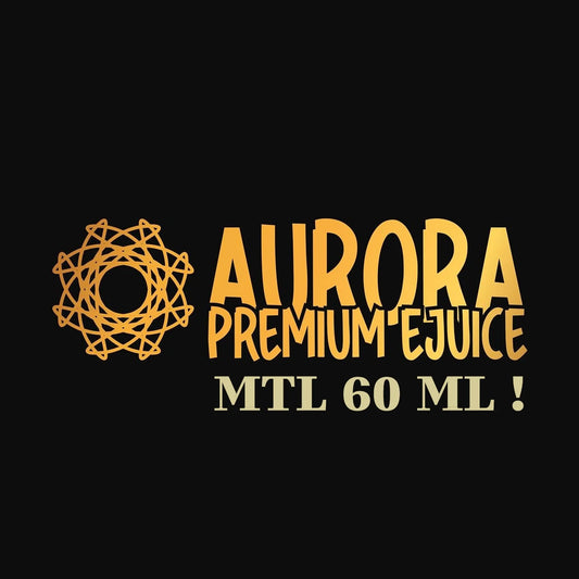 Aurora Liquid MTL 60 ML اورورا ليكويد سحبة سيجارة 60 ملي