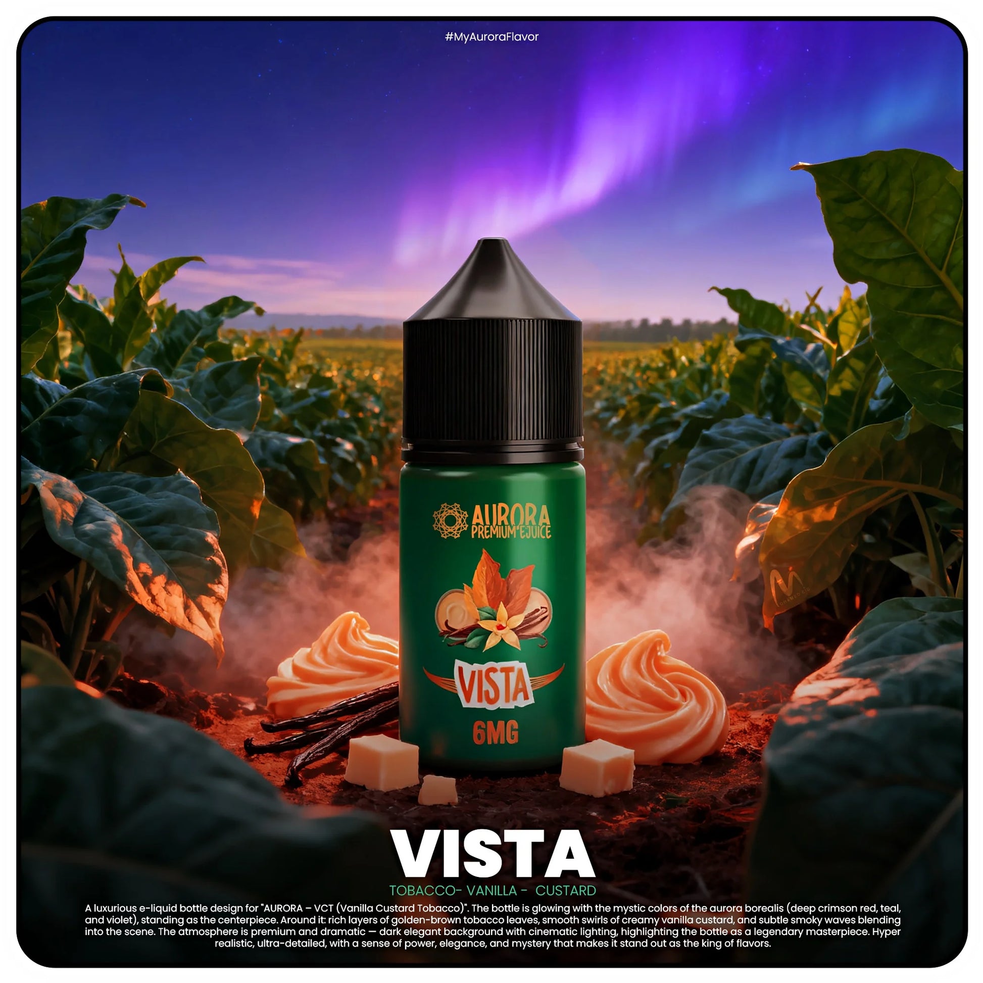 Aurora Liquid MTL 30 ML ارورا ليكويد سحبة سيجارة 30 ملي