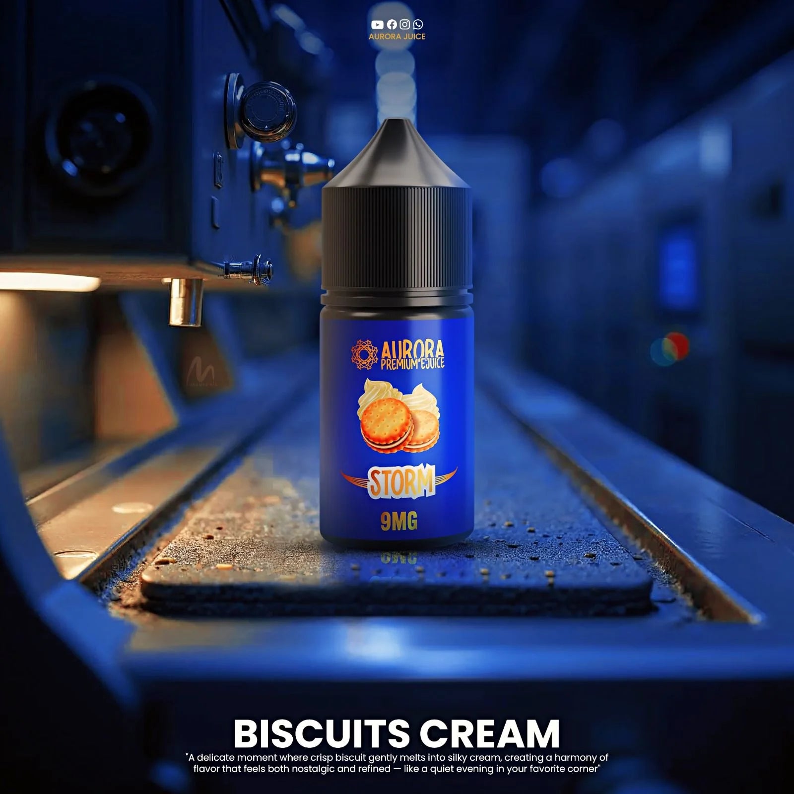 Aurora Liquid MTL 30 ML ارورا ليكويد سحبة سيجارة 30 ملي