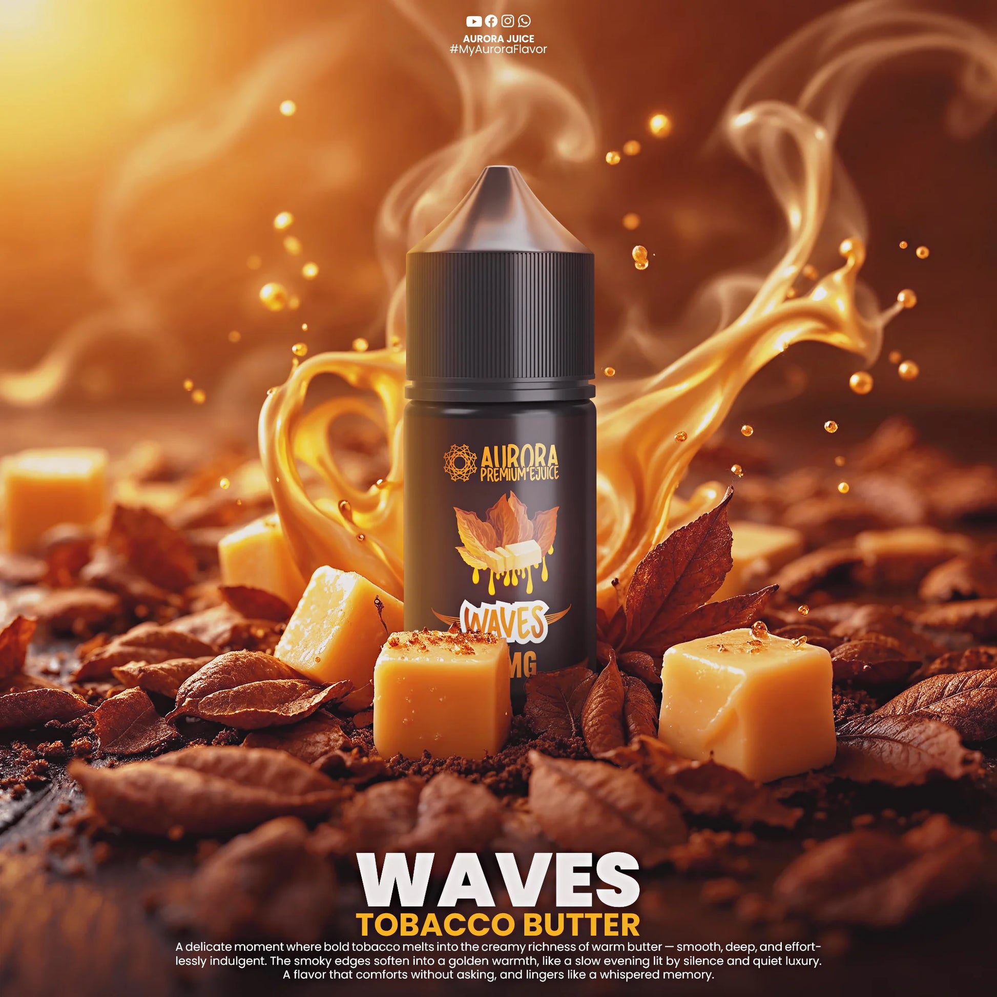 Aurora Liquid MTL 30 ML ارورا ليكويد سحبة سيجارة 30 ملي