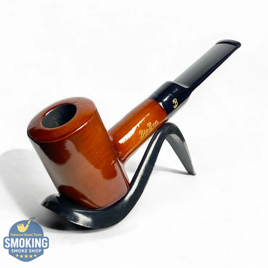 Big Ben Straight Billiard Smooth Briar Pipe (9mm) — بايب بيج بِن بيليارد مستقيم بريار تشطيب ناعم (فلتر 9 مم)