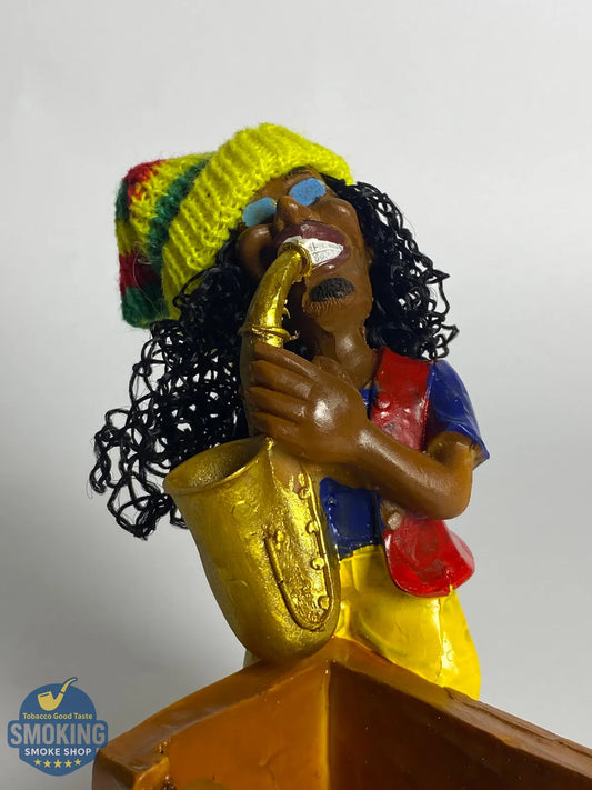 طفاية سجاير بوب مارلي ساكس فوون | Resin Novelty Ashtray Collection