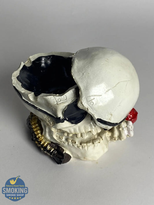 طفاية سجاير خزف ستايل جمجمة | Resin Novelty Ashtray Collection