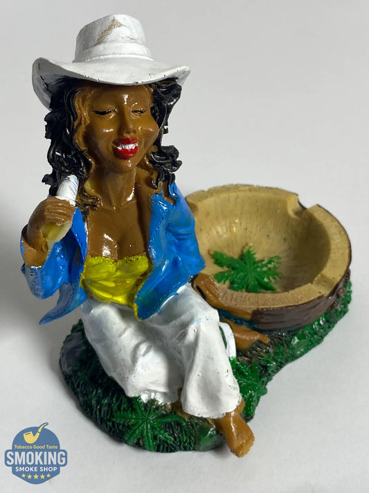 طفاية سجاير خزف ستايل المغنية | Resin Novelty Ashtray Collection