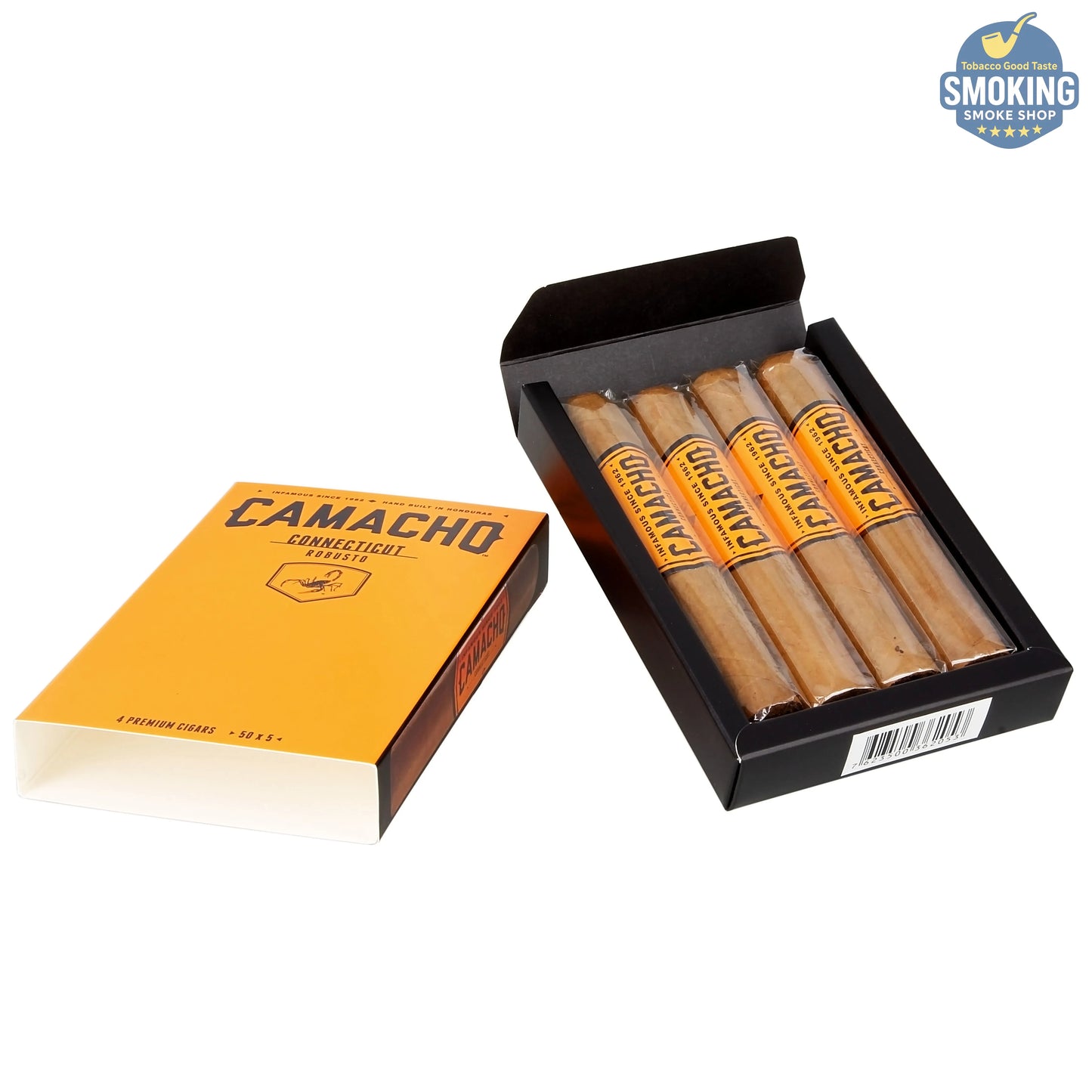 💨 Camacho Corojo - connecticut Robusto — سيجار كاماشو كوروخو و كونيتيكت مقاس روبوستو