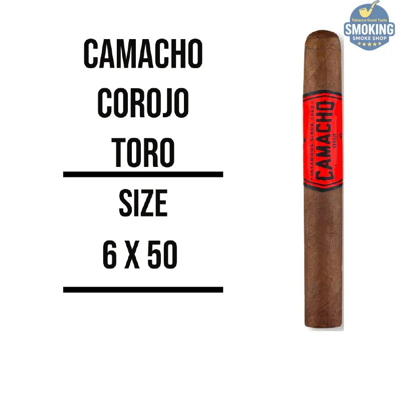 Camacho Toro (Corojo ) — كاماتشو تورو (كوروخو ) سيجار فاخر عبوة 4 قطع
